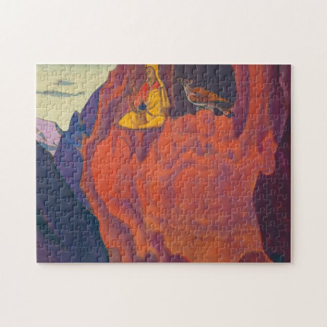 Tidings of the Eagle by Nicholas Roerich Jigsaw Puzzle (Horizontal)