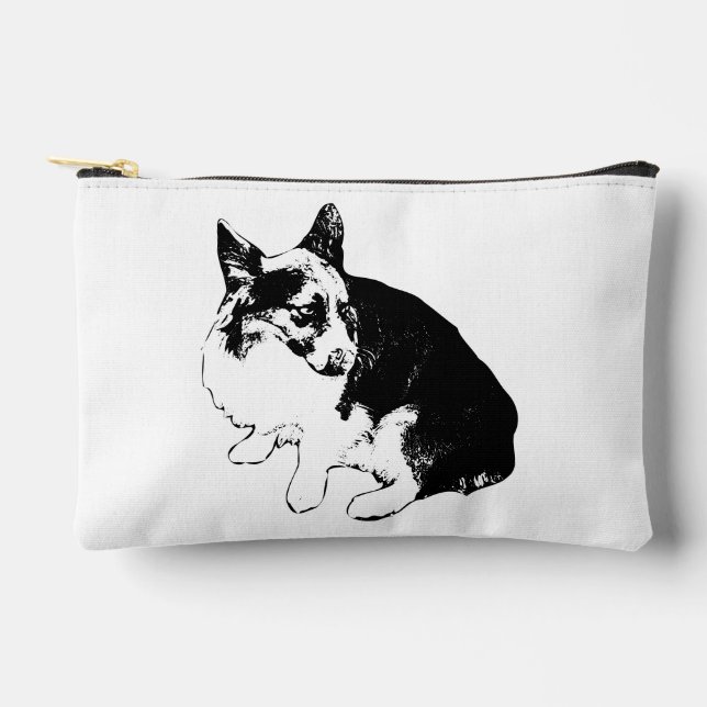 Tidy Pouch, Sitter Print Accessory Pouch (Front)