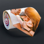 Tie 6 Photo Template Edge Printed<br><div class="desc">Personalised edge printed tie with 6 of your photos. Wear it proudly to family outings.</div>