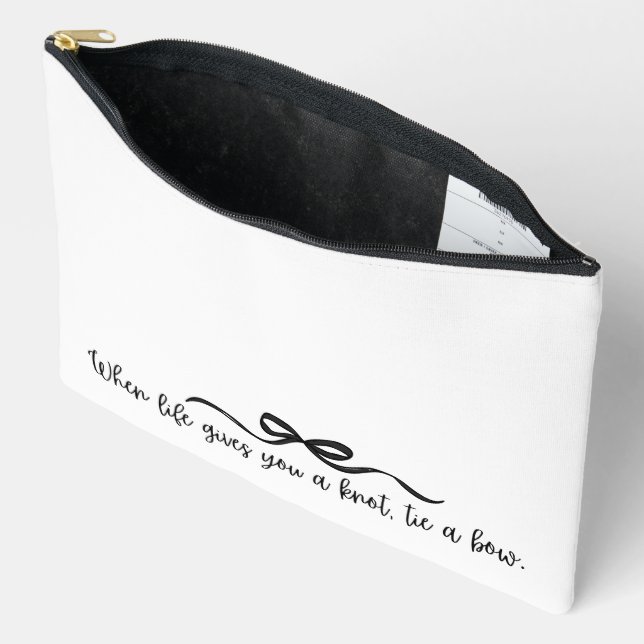 Tie a Bow Accessory Bag (Open)