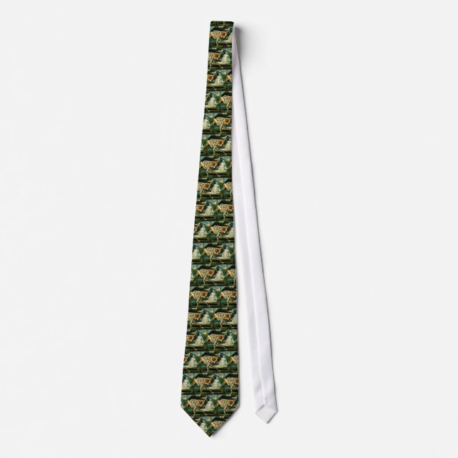 Tie: Abel Found by Adam & Eve Tie (Front)