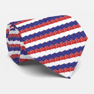 Tie-abstract /USA Flag Tie