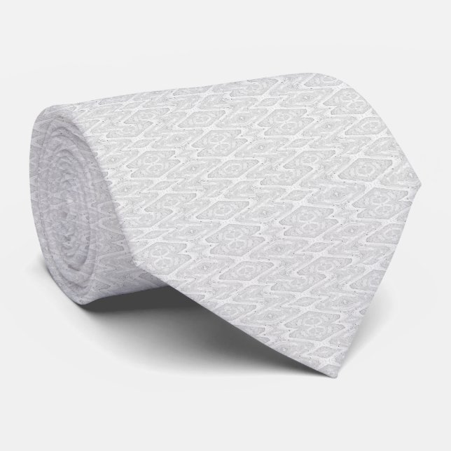 Tie American Sycamore - White (Rolled)