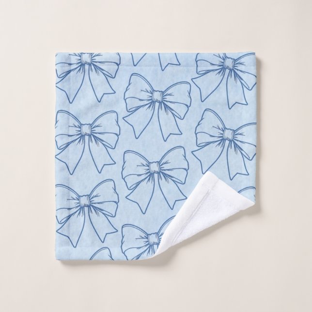 Tie Bath Towel Set (Wash Cloth)