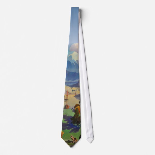Tie by Art West - Golden Gate (Front)