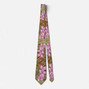 Tie (dbl side) - Pink Guara