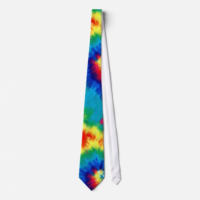 Tie Died Psychedelic Tie (Front)
