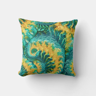 Tie DIY blue seamless pattern Cushion