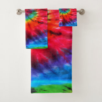 Tie Dye 013 Bath Towel Set