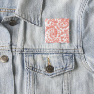 Tie Dye 15 Cm Square Badge