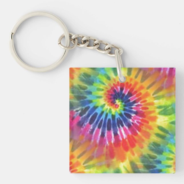 Tie Dye 2 Key Ring (Front)