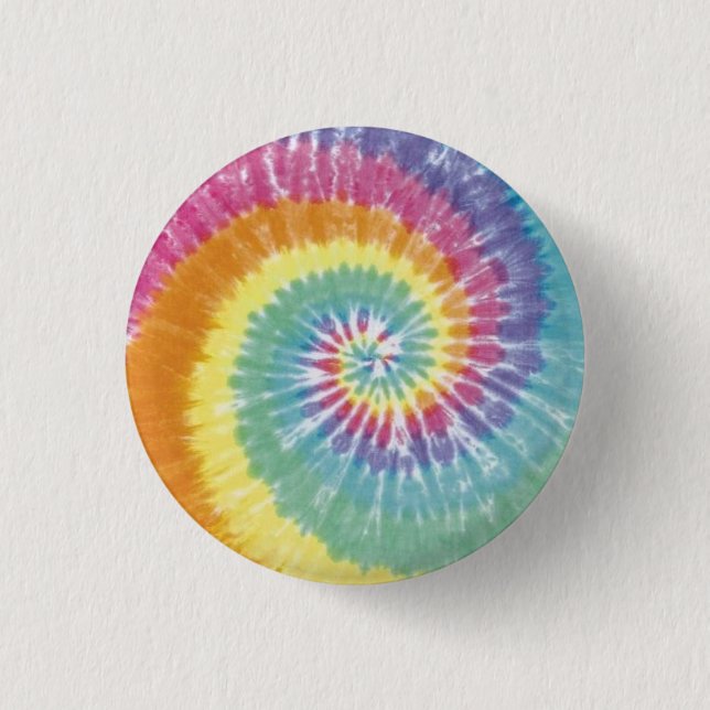Tie Dye 3 Cm Round Badge (Front)