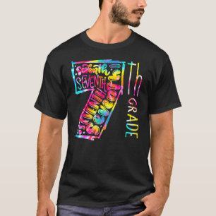 Tie Dye 7th Grade Team Seventh Grade Back To Scho T-Shirt