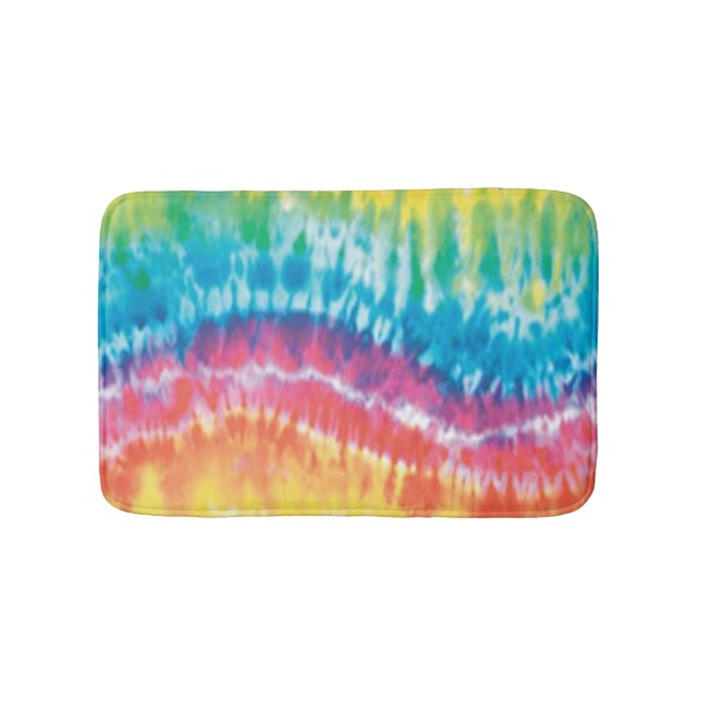 Tie Dye Bath Mat (Front)