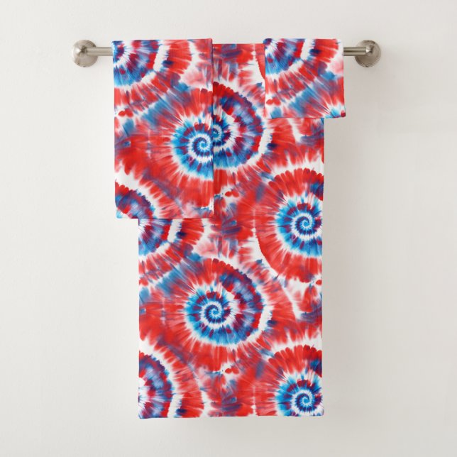 Tie-Dye Bath Towel Set (Insitu)