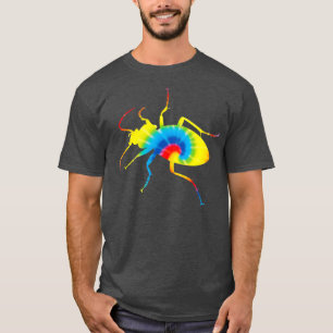 Tie Dye Beetle Rainbow Print Ladybug Hippie Gift T-Shirt