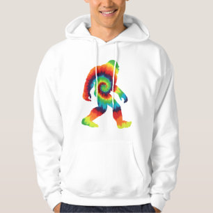 Tie Dye Bigfoot Hoodie
