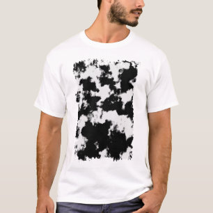 Tie Dye Black and White T-Shirt