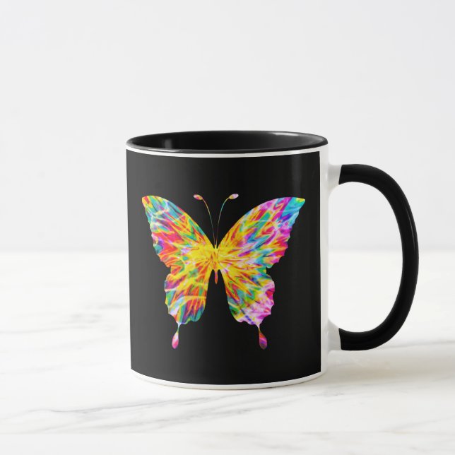 TIE DYE BUTTERFLY MUG (Right)