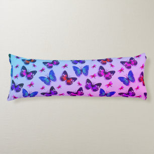 Tie-dye Butterfly PrintBody Pillow