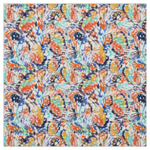 Tie Dye Butterfly Wings - Kaleidoscope of Colours Fabric