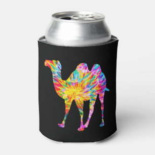 TIE DYE CAMEL CAN COOLER