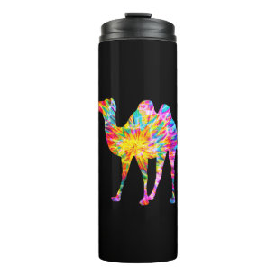 TIE DYE CAMEL THERMAL TUMBLER