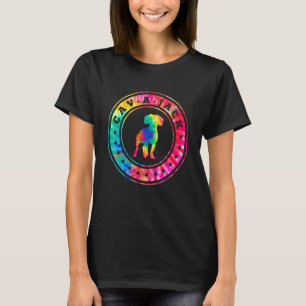 Tie Dye Cav A Jack Dog Mum Dad Pet T-Shirt