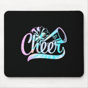 Tie Dye Cheer Cheerleading For Cheerleader Squad G Mouse Pad