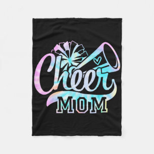 Tie Dye Cheer Cheerleading For Cheerleader Squad M Fleece Blanket