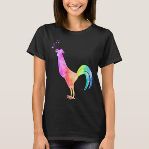 tie dye Chicken   T-Shirt