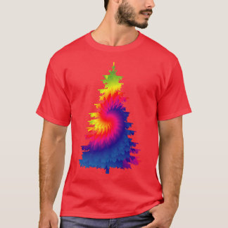 Tie Dye Christmas Tree  T-Shirt