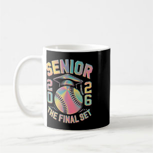Tie Dye Cl Of 2026 Senior Softball The Final Set G Coffee Mug