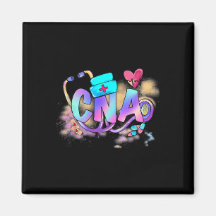 Tie Dye Cna Cute Nurse Day Cna Rn Nurse Week Gifts Magnet