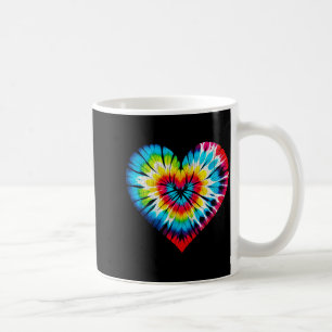 Tie Dye Colorful Valentines Hearts Day Men Women K Coffee Mug
