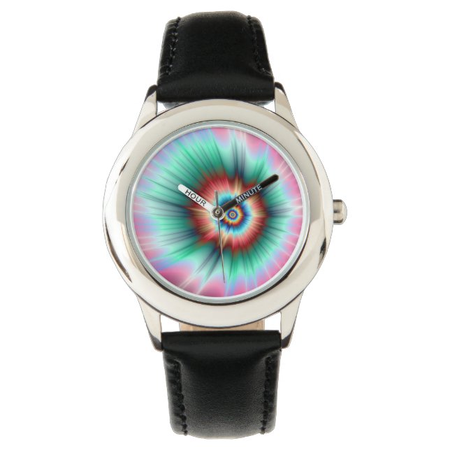 Tie Dye Comet Watch (Front)