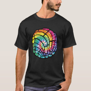 Tie Dye Conchas Pan Dulce Latina Spanish Mujer Con T-Shirt