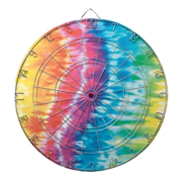 Tie Dye Dart Board (Front)