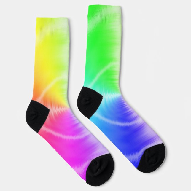 Tie-dye design -  socks (Right)