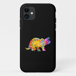 TIE DYE DINOSAUR iPhone 11 CASE