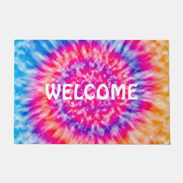 Tie Dye Doormat (Front)