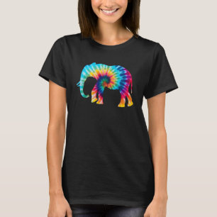 Tie Dye Elephant Save the Animals T-Shirt