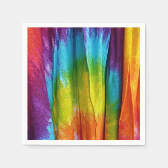 Tie-Dye Fabric Print Napkin (Front)