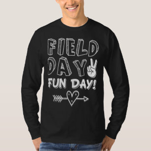 Tie Dye Field Day Vibes Last Day Of School Field D T-Shirt