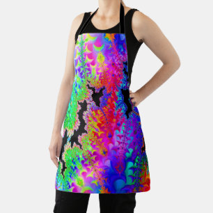 Tie Dye Fractal Apron