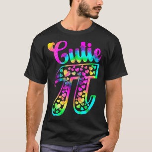 Tie Dye Funny Cutie Pie 3,14 Pi Number Symbol Math T-Shirt