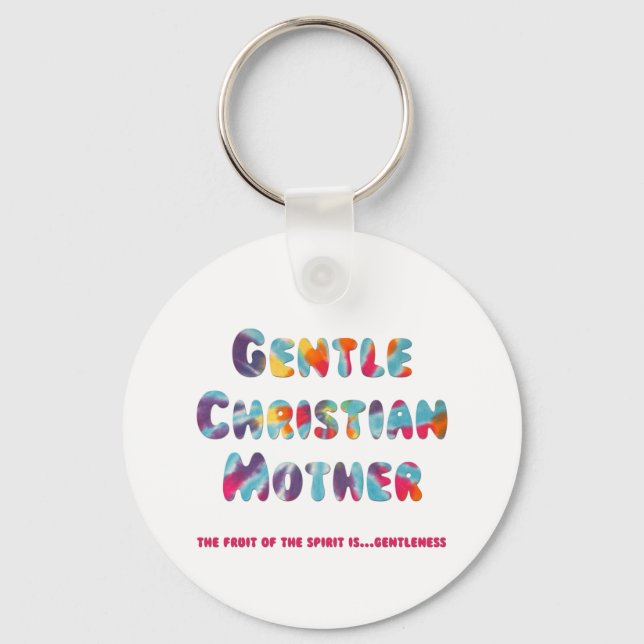 Tie-Dye GCM Keychain (Front)