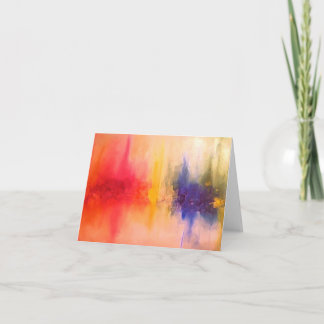 Tie Dye Greeting Card