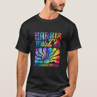Tie dye Harris Waltz 2024 Election Kamala T-shirt