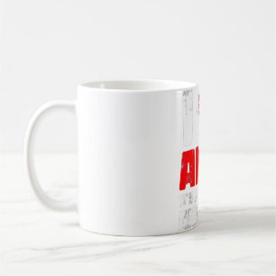Tie Dye Hippy Butterfly Science Lovers Graphic  Coffee Mug